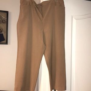 Tan ankle/Capri Dress Pants